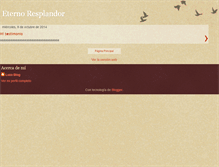 Tablet Screenshot of eterno-resplandor.blogspot.com