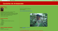 Desktop Screenshot of caminhosdoartesanato.blogspot.com