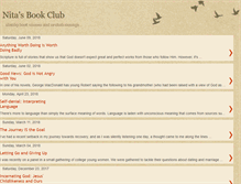Tablet Screenshot of nitasbookclub.blogspot.com