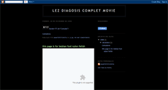 Desktop Screenshot of lezdiagnosisinmegavideo.blogspot.com