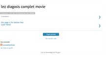 Tablet Screenshot of lezdiagnosisinmegavideo.blogspot.com
