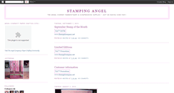 Desktop Screenshot of kristenstampingangel.blogspot.com