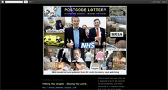 Desktop Screenshot of nhspostcodelottery.blogspot.com