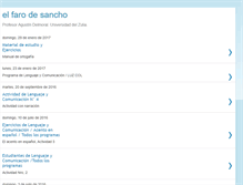 Tablet Screenshot of elfarodesancho.blogspot.com