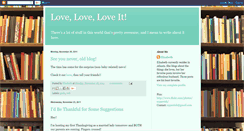 Desktop Screenshot of loveittimes3.blogspot.com