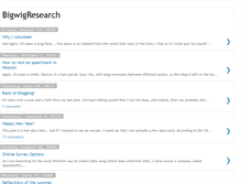 Tablet Screenshot of bigwigresearch.blogspot.com