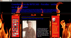 Desktop Screenshot of coordenacaodointecabpb.blogspot.com