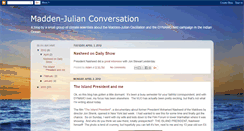 Desktop Screenshot of maddenjulianconversation.blogspot.com