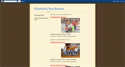 Desktop Screenshot of eskubaloiabasebasauri.blogspot.com