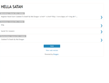 Tablet Screenshot of helasatan.blogspot.com