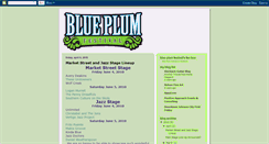 Desktop Screenshot of blueplumfestival.blogspot.com
