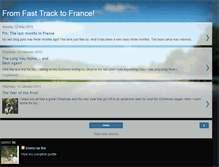 Tablet Screenshot of fromfasttracktofrance.blogspot.com