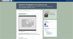 Desktop Screenshot of lamicronflexo.blogspot.com