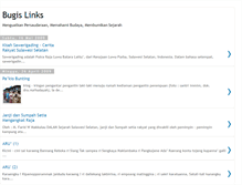 Tablet Screenshot of bugislinks.blogspot.com