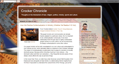 Desktop Screenshot of crockerchronicle.blogspot.com