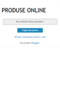 Mobile Screenshot of online-produse.blogspot.com