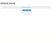 Tablet Screenshot of online-produse.blogspot.com