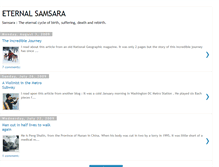 Tablet Screenshot of eternalsamsara.blogspot.com