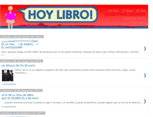 Tablet Screenshot of elblogdehoylibro.blogspot.com