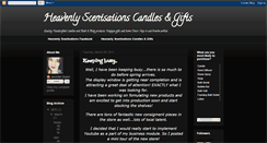 Desktop Screenshot of heavenlyscentsations.blogspot.com