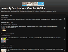 Tablet Screenshot of heavenlyscentsations.blogspot.com