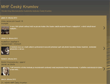 Tablet Screenshot of festivalkrumlov.blogspot.com