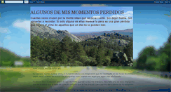 Desktop Screenshot of algunosdemismomentosperdidos.blogspot.com