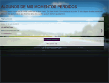 Tablet Screenshot of algunosdemismomentosperdidos.blogspot.com