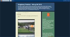 Desktop Screenshot of kongsbergtriathlon.blogspot.com