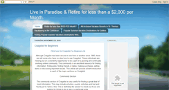 Desktop Screenshot of liveinparadiseretireforless.blogspot.com