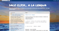 Desktop Screenshot of daleclickalalengua.blogspot.com