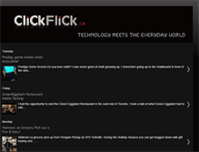 Tablet Screenshot of clickflickca.blogspot.com