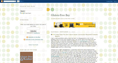 Desktop Screenshot of glutenfreebay.blogspot.com