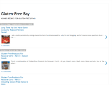 Tablet Screenshot of glutenfreebay.blogspot.com