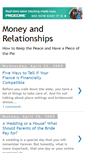 Mobile Screenshot of moneyandrelationships.blogspot.com