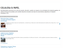 Tablet Screenshot of celulosapapel.blogspot.com
