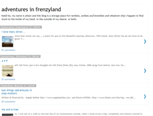 Tablet Screenshot of littlefrenzyland.blogspot.com