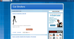 Desktop Screenshot of catstrollersbest.blogspot.com