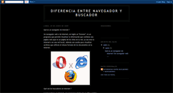 Desktop Screenshot of diferenciaentrenavegadorybuscador.blogspot.com