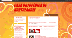 Desktop Screenshot of casaortopedicahortolandia.blogspot.com
