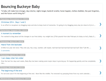 Tablet Screenshot of bouncingbuckeyebaby.blogspot.com