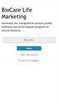 Mobile Screenshot of biocarelife.blogspot.com
