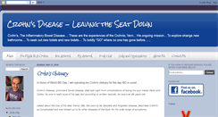Desktop Screenshot of crohns-leavingtheseatdown.blogspot.com