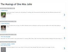 Tablet Screenshot of miss-julie.blogspot.com