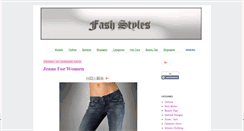 Desktop Screenshot of fash-styles.blogspot.com