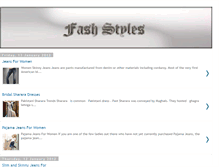 Tablet Screenshot of fash-styles.blogspot.com