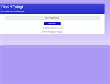 Tablet Screenshot of eulogilopez.blogspot.com