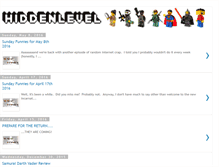 Tablet Screenshot of hiddenlevel.blogspot.com