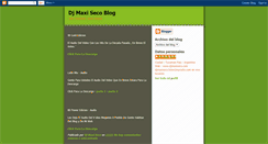 Desktop Screenshot of djmaxisecoblog.blogspot.com