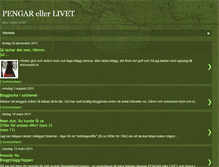 Tablet Screenshot of pengar-eller-livet.blogspot.com